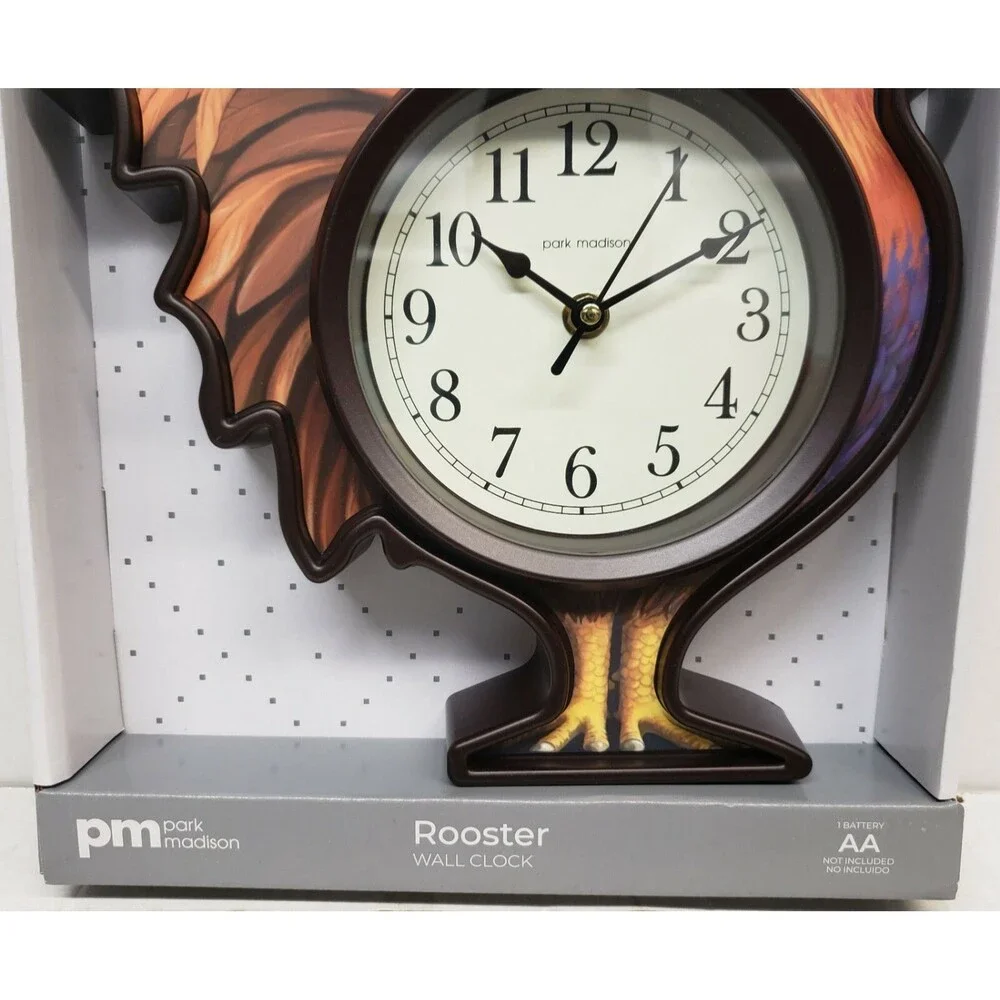 Plastic Kitchen Wall Clock, 12